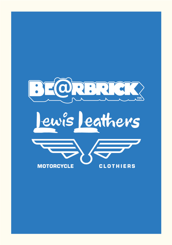 BE@RBRICK × Lewis Leathers