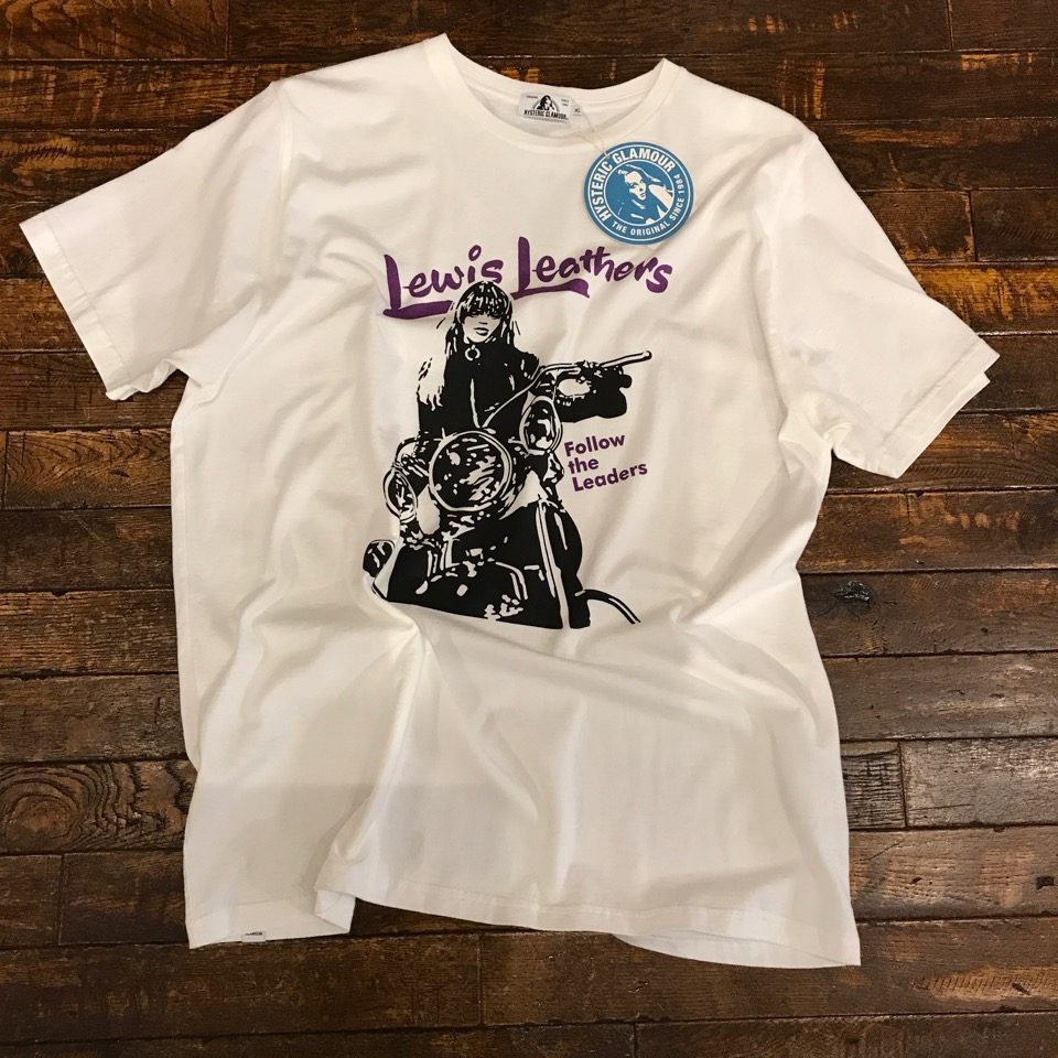 Lewis Leathers × HYSTERIC GLAMOUR Tシャツ