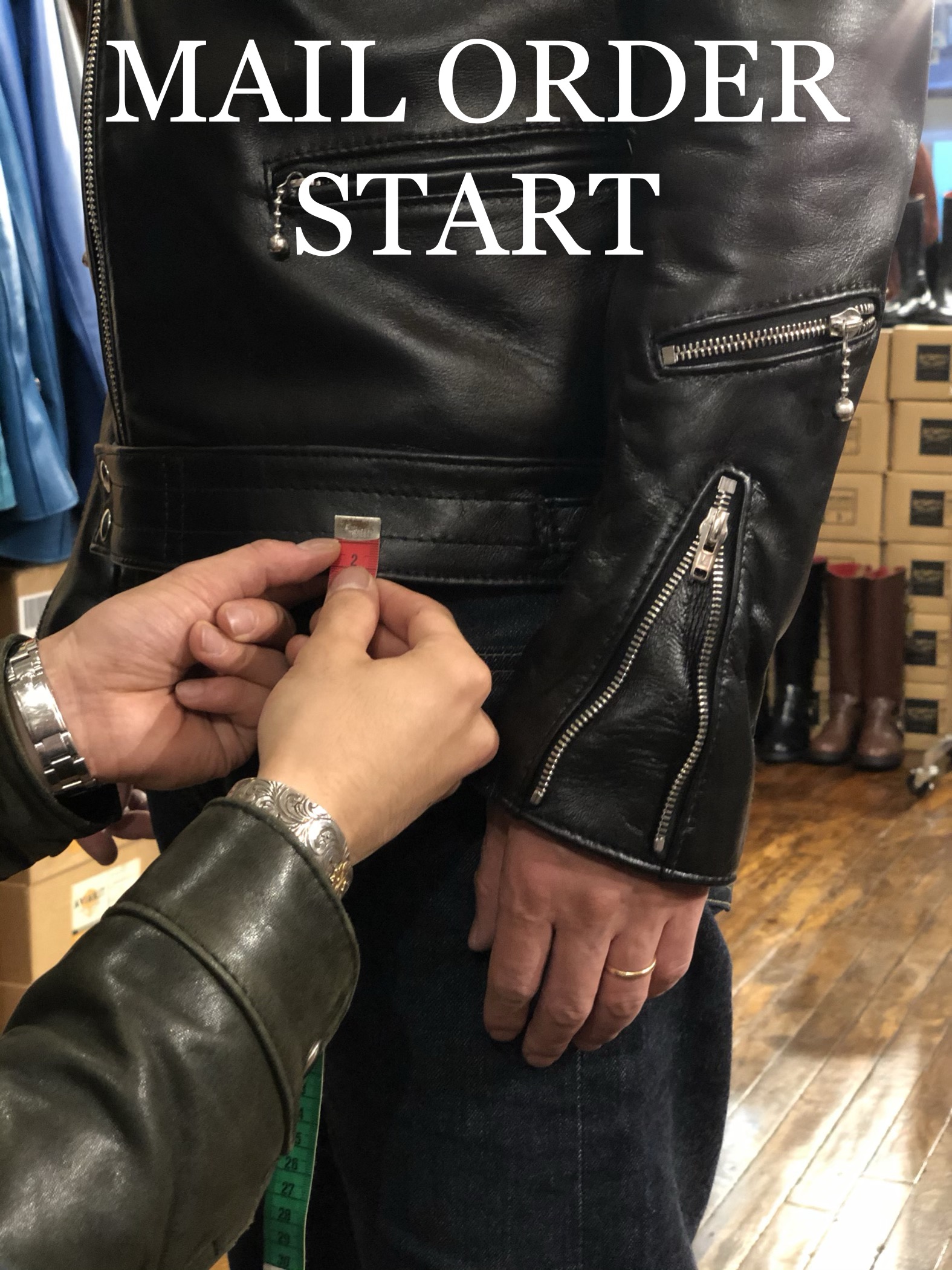 MAIL ORDERS - Lewis Leathers Japan