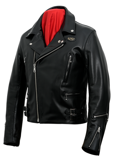 Chrome free cow leather black color