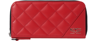 PORTER / Lewis Leathers x PORTER LONG WALLET RED