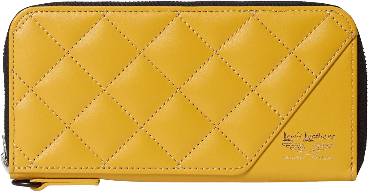 PORTER / Lewis Leathers x PORTER LONG WALLET YELLOW