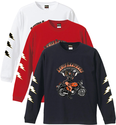 Rib LONG SLEEVE Tee EROSTIKA × Lewis Leathers 2025