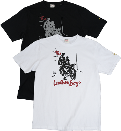 Leather Boys Back Cover T-shirt