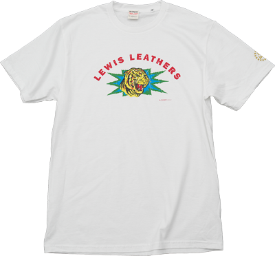 Tiger Head T shirt White