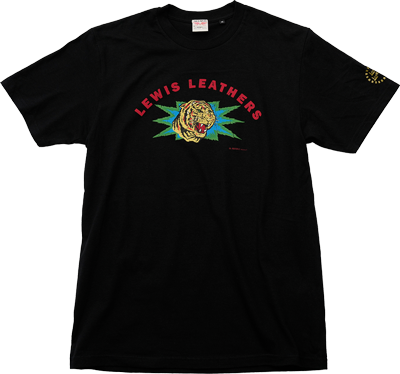 Tiger Head T shirt Black