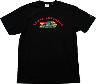 Racing Bike T shirt Black