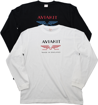 RIB LONG SLEEVE TEE  AVIAKIT WING