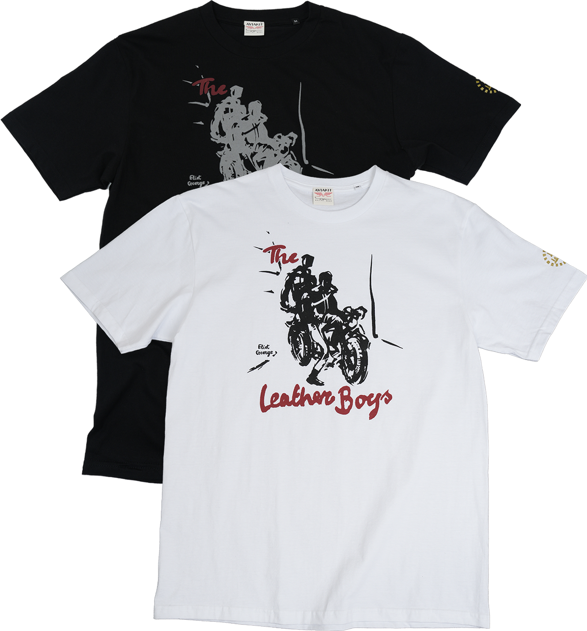 Leather Boys Back Cover T-shirt