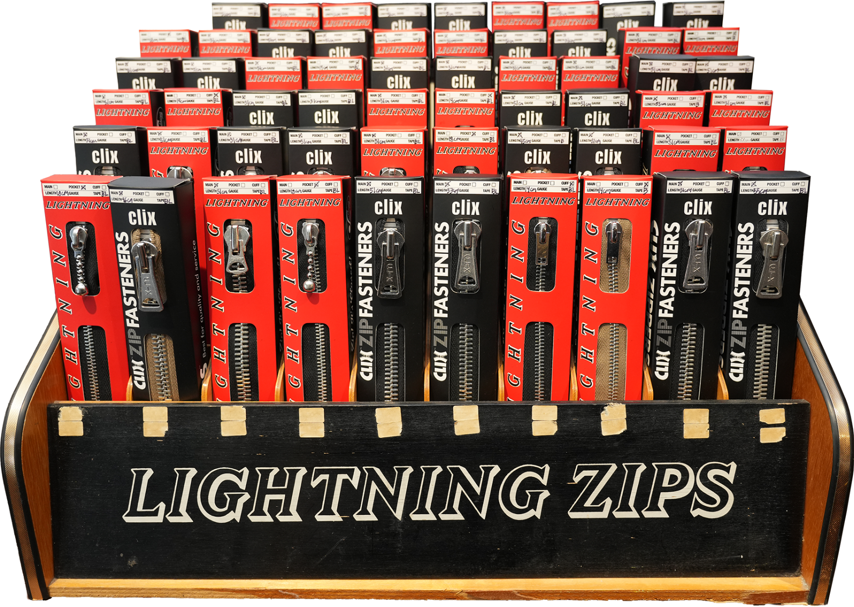No.5 Lightning Cuff Zip