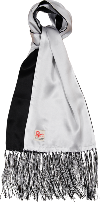 D Lewis Smooth Silk Scarf Double Sided