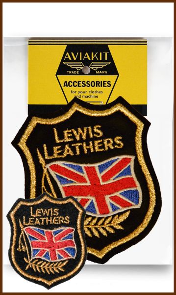 Lewis Leathers Union Jack Patch H-h