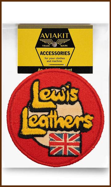 80's Lewis Leathers Logo Patch F