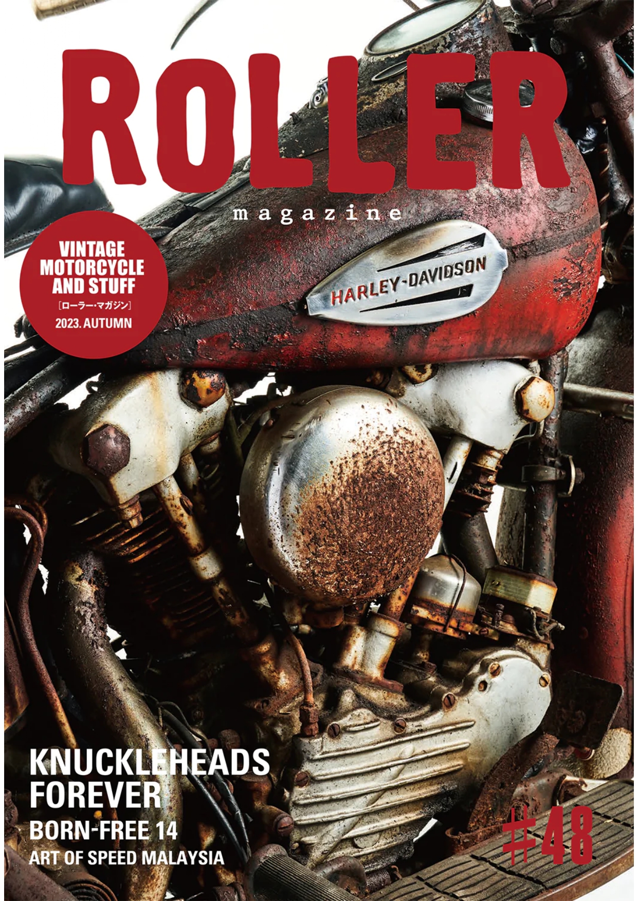 ROLLER Magazine Vol.   Lewis Leathers Japan