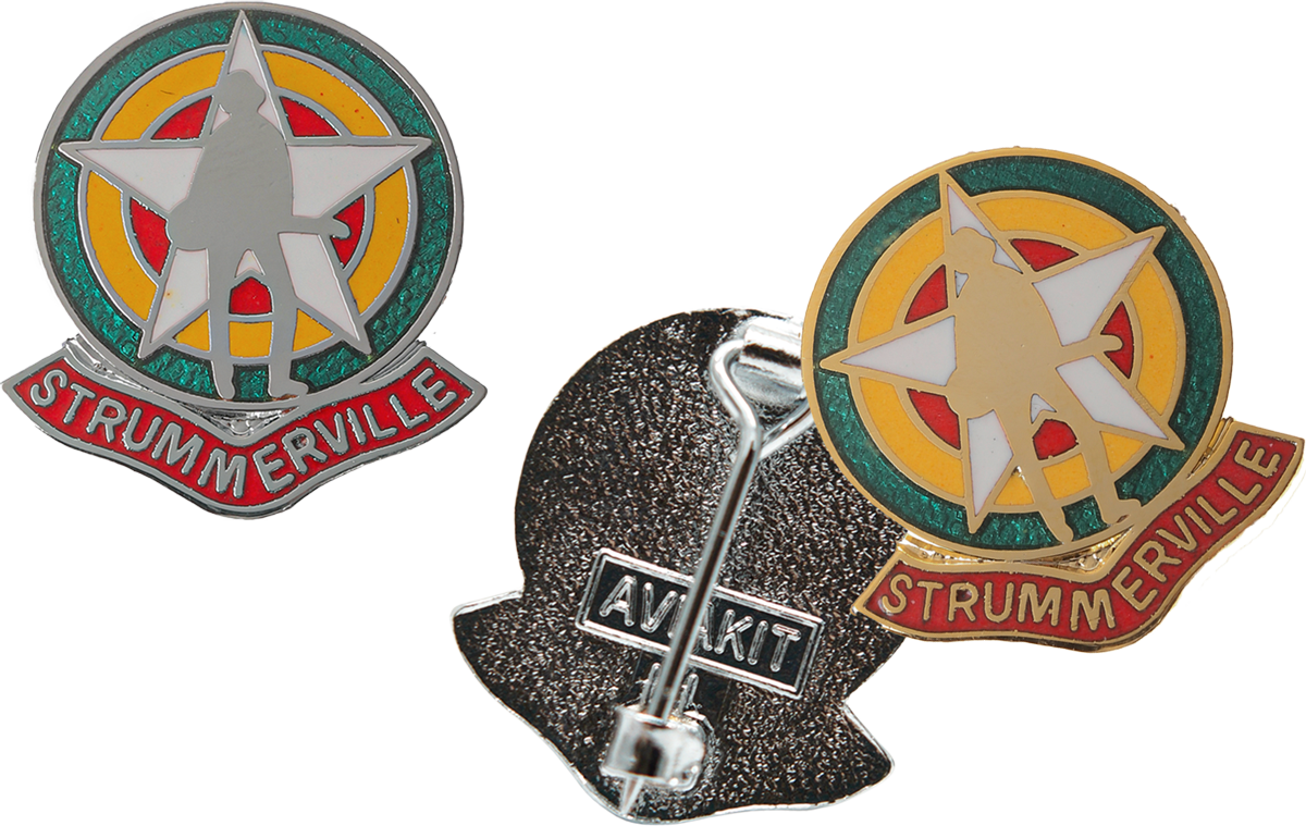 AVIAKIT Strummerville Badge 35-36