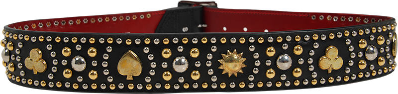 Clubs and Spades Belt