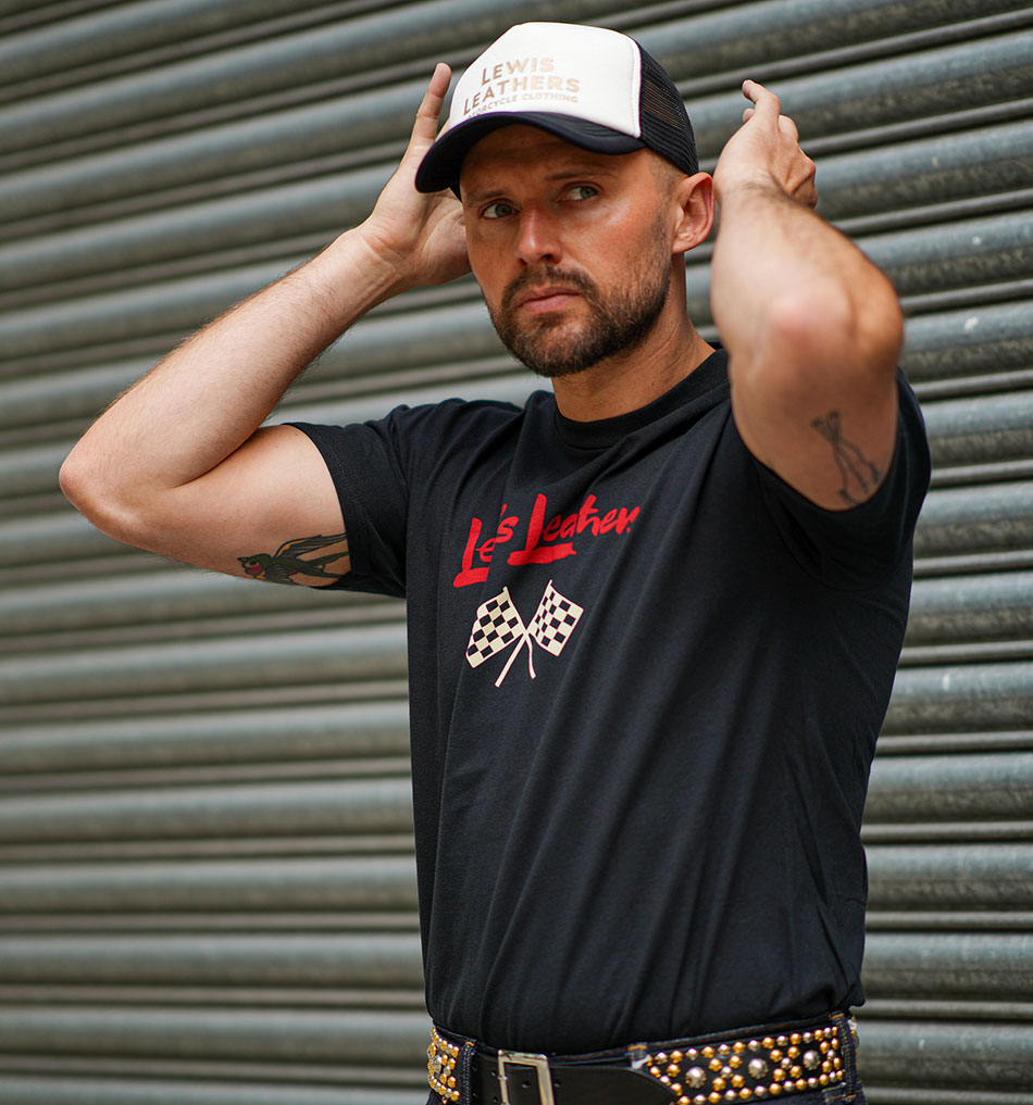 Lewis-Leathers-Mesh-Cap