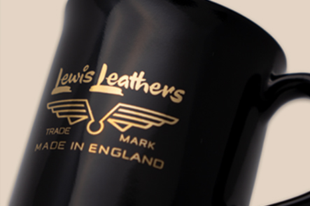 Lewis Leathers Logo Mug